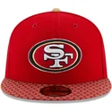 casquette-plate-rouge-ajustee-59fifty-sideline-san-francisco-49ers-nfl-new-era