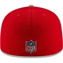 casquette-plate-rouge-ajustee-59fifty-sideline-san-francisco-49ers-nfl-new-era