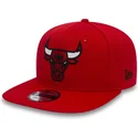 mutzen-flach-rot-snapback-9fifty-mesh-der-chicago-bulls-nba-von-new-era