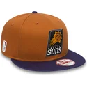 mutzen-flach-orange-snapback-9fifty-der-phoenix-suns-nba-von-new-era