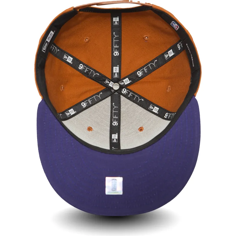 mutzen-flach-orange-snapback-9fifty-der-phoenix-suns-nba-von-new-era mutzen-flach-orange-snapback-9fifty-der-phoenix-suns-nba-von-new-era