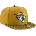 mutzen-flach-gelb-snapback-9fifty-sideline-der-jacksonville-jaguars-nfl-von-new-era