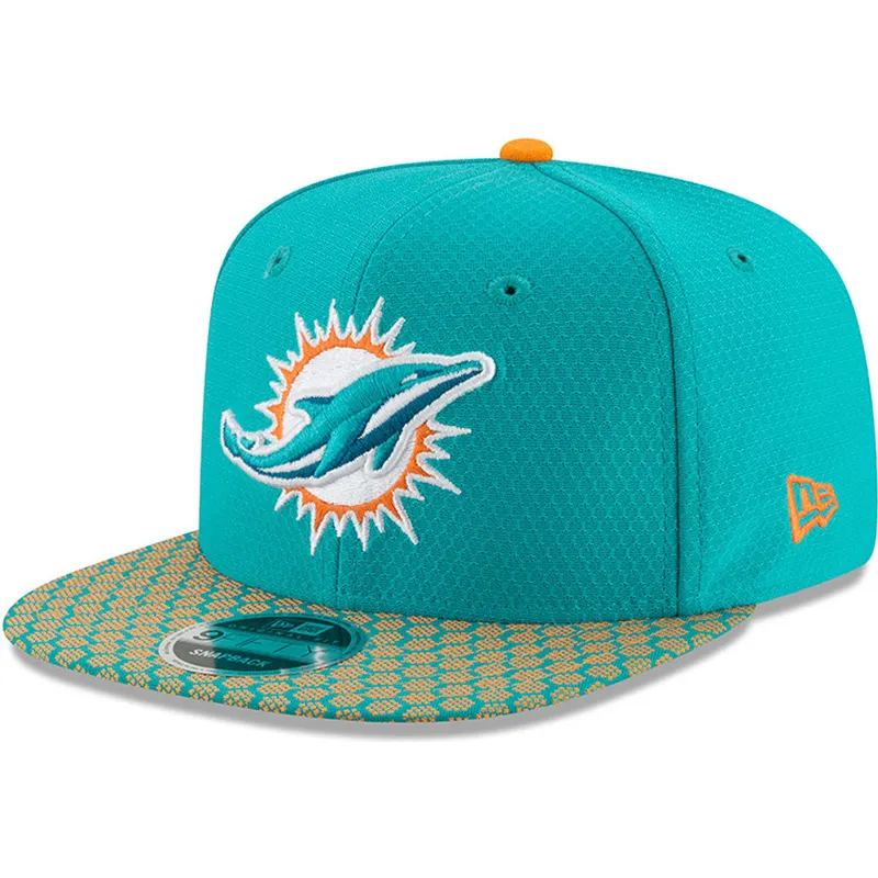 mutzen-flach-blau-snapback-9fifty-sideline-der-miami-dolphins-nfl-von-new-era mutzen-flach-blau-snapback-9fifty-sideline-der-miami-dolphins-nfl-von-new-era