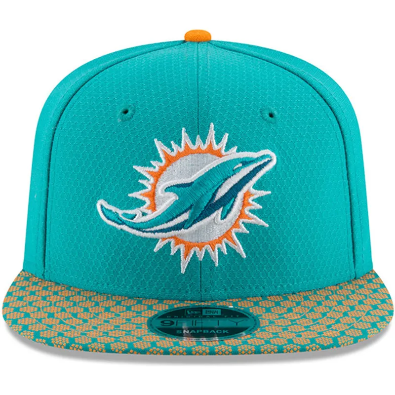 mutzen-flach-blau-snapback-9fifty-sideline-der-miami-dolphins-nfl-von-new-era mutzen-flach-blau-snapback-9fifty-sideline-der-miami-dolphins-nfl-von-new-era