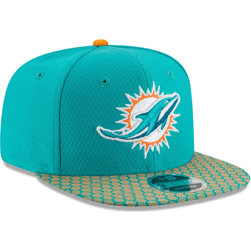 mutzen-flach-blau-snapback-9fifty-sideline-der-miami-dolphins-nfl-von-new-era mutzen-flach-blau-snapback-9fifty-sideline-der-miami-dolphins-nfl-von-new-era