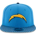 mutzen-flach-blau-snapback-9fifty-sideline-der-los-angeles-chargers-nfl-von-new-era