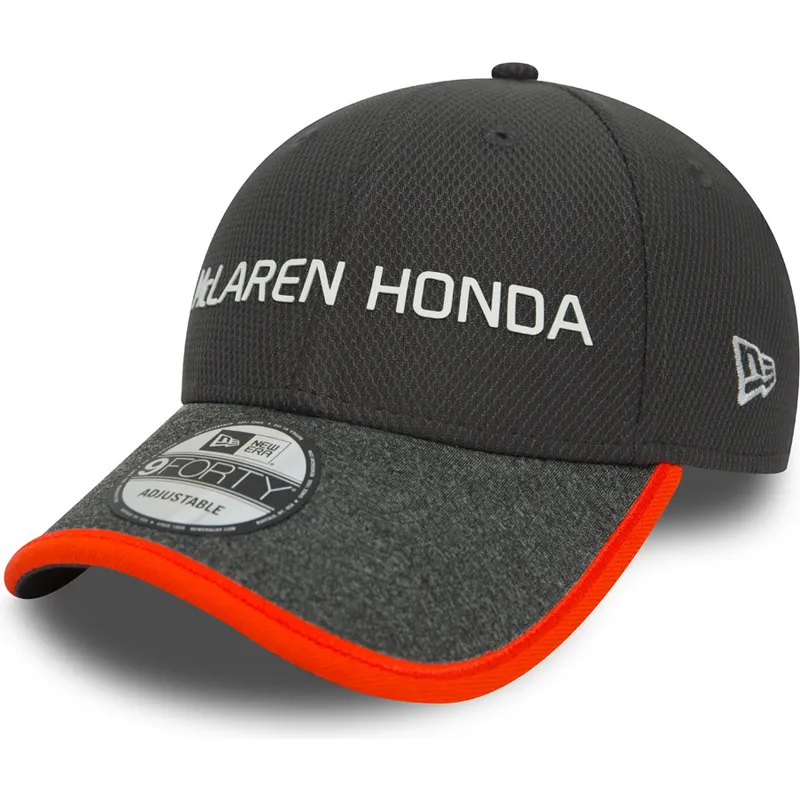 mutzen-gebogen-grau-verstellbares-band-9forty-der-mclaren-racing-formula-1-von-new-era mutzen-gebogen-grau-verstellbares-band-9forty-der-mclaren-racing-formula-1-von-new-era