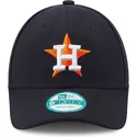 casquette-courbee-noire-ajustable-9forty-the-league-houston-astros-mlb-new-era