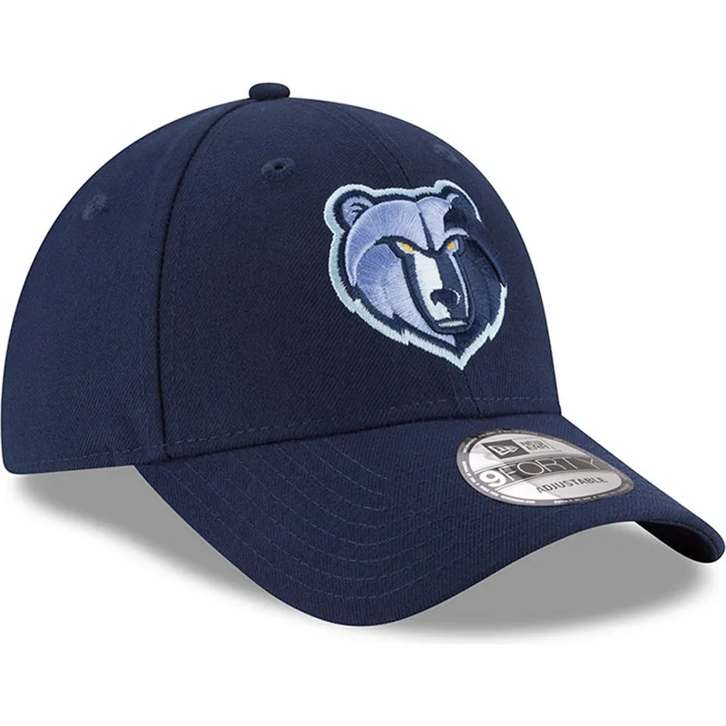 mutzen-gebogen-blau-verstellbares-band-bordado-9forty-the-league-der-memphis-grizzlies-nba-von-new-era