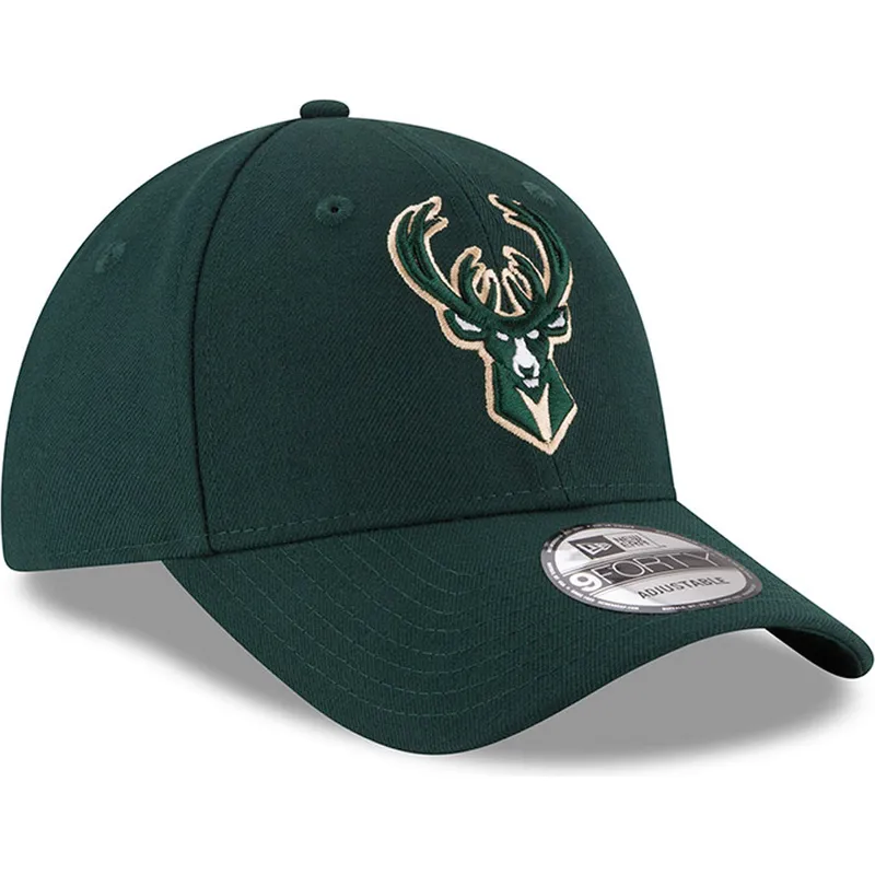 grune-verstellbare-curved-cap-9forty-the-league-der-milwaukee-bucks-nba-von-new-era grune-verstellbare-curved-cap-9forty-the-league-der-milwaukee-bucks-nba-von-new-era