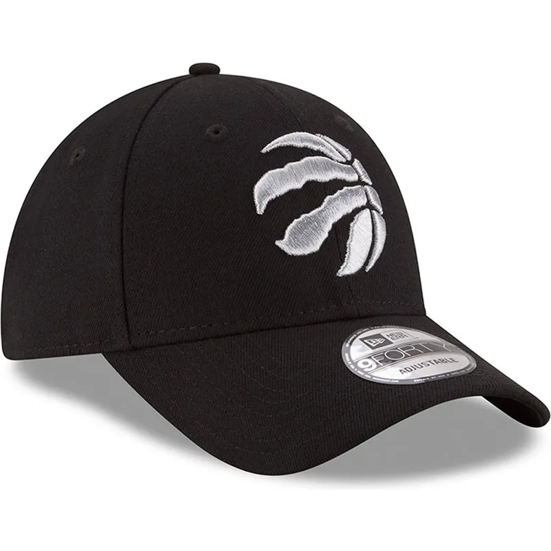 mutzen-gebogen-schwarz-verstellbares-band-9forty-the-league-der-toronto-raptors-nba-von-new-era