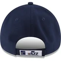 mutzen-gebogen-marineblau-verstellbares-band-9forty-the-league-der-utah-jazz-nba-von-new-era