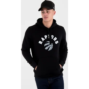 New Era Pullover Hoody Toronto Raptors NBA Black Sweatshirt
