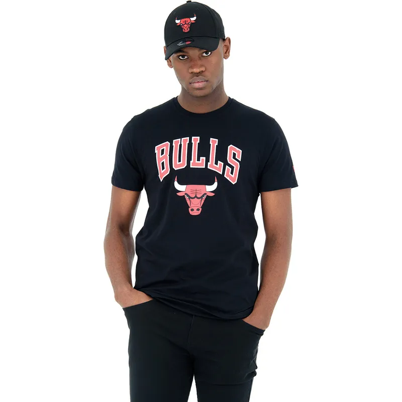 t-shirt-kurzarm-schwarz-der-chicago-bulls-nba-von-new-era