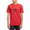 t-shirt-a-manche-courte-rouge-radiate-engine-red-volcom