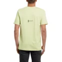 t-shirt-a-manche-courte-jaune-digital-redux-shadow-lime-volcom