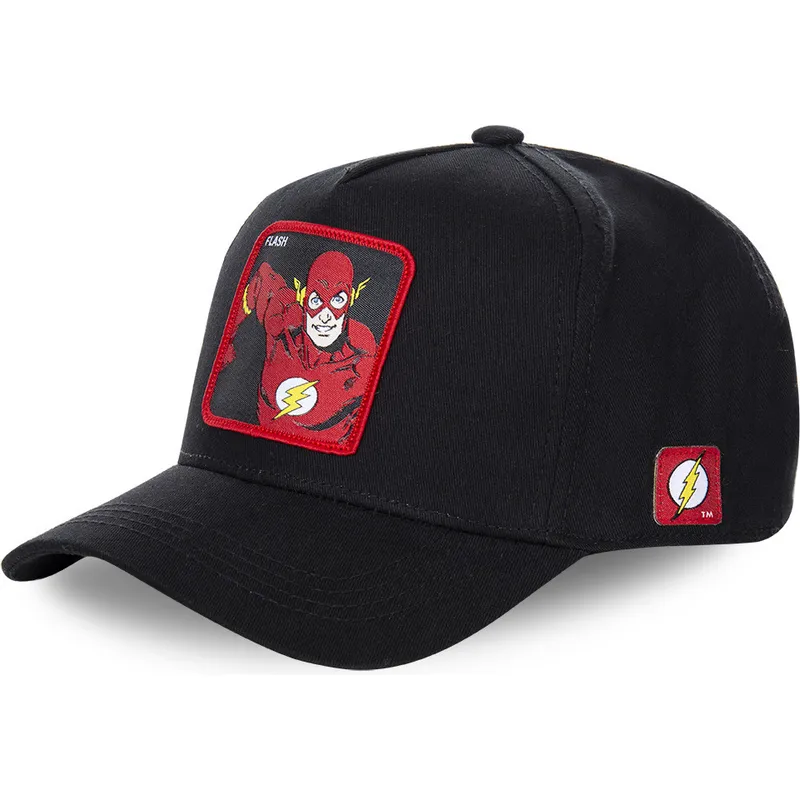 mutzen-gebogen-schwarz-snapback-flash-dc-comics-von-capslab