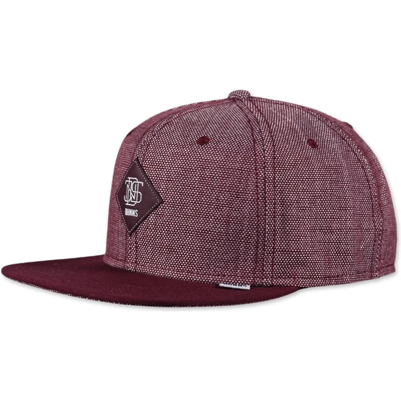 mutzen-6-panel-rot-snapback-von-djinns mutzen-6-panel-rot-snapback-von-djinns