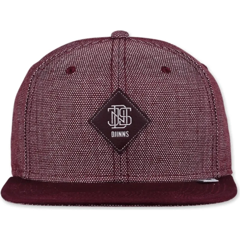 mutzen-6-panel-rot-snapback-von-djinns mutzen-6-panel-rot-snapback-von-djinns