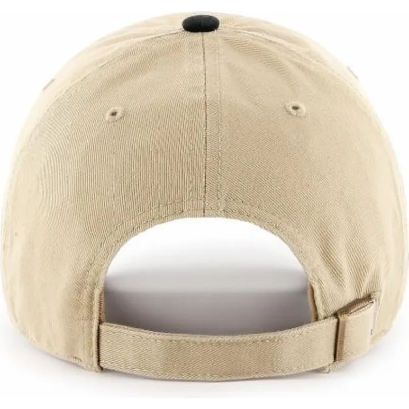 mutzen-gebogen-beige-verstellbares-band-negro-der-new-york-yankees-mlb-von-47-brand