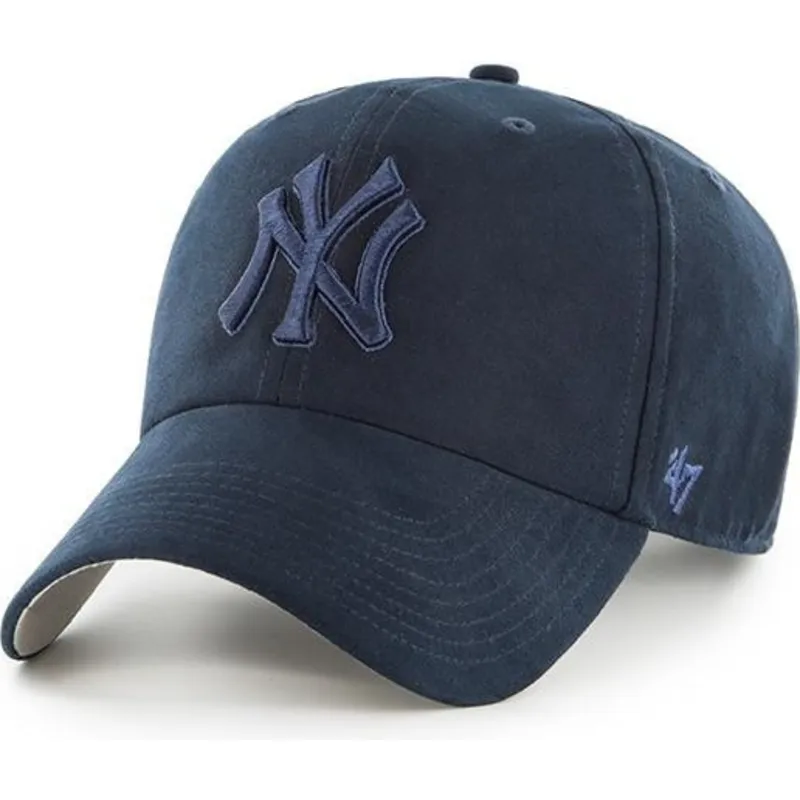 mutzen-gebogen-marineblau-verstellbares-band-der-new-york-yankees-mlb-von-47-brand mutzen-gebogen-marineblau-verstellbares-band-der-new-york-yankees-mlb-von-47-brand