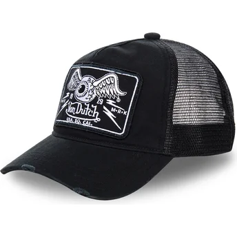 Mützen gebogen schwarz snapback TRUCK07 von Von Dutch