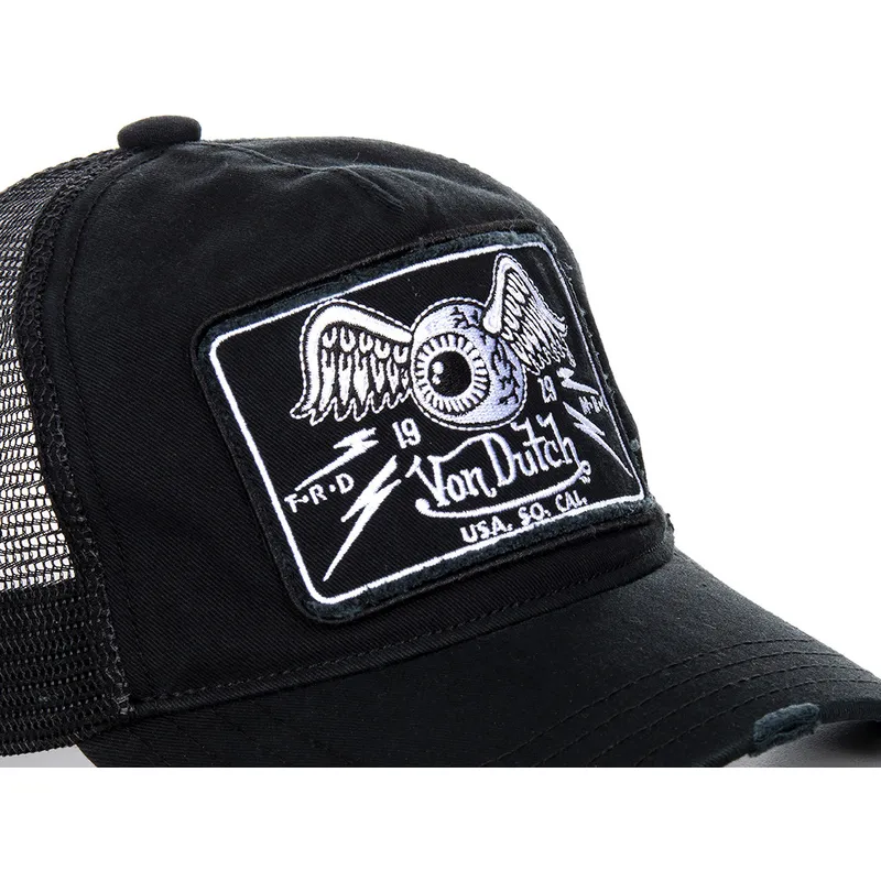 schwarze-trucker-kappe-truck07-von-von-dutch schwarze-trucker-kappe-truck07-von-von-dutch