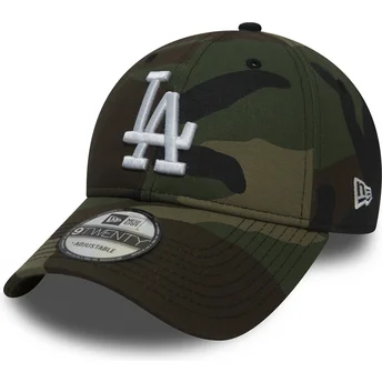 casquette-courbee-camouflage-ajustable-9twenty-essential-packable-los-angeles-dodgers-mlb-new-era