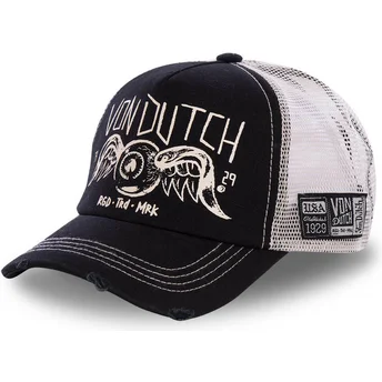 Mützen gebogen schwarz snapback CREW4 von Von Dutch