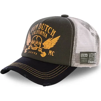 Mützen gebogen braun snapback CREW5 von Von Dutch