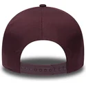 mutzen-gebogen-rot-snapback-granate-ripstop-a-frame-der-los-angeles-dodgers-mlb-von-new-era