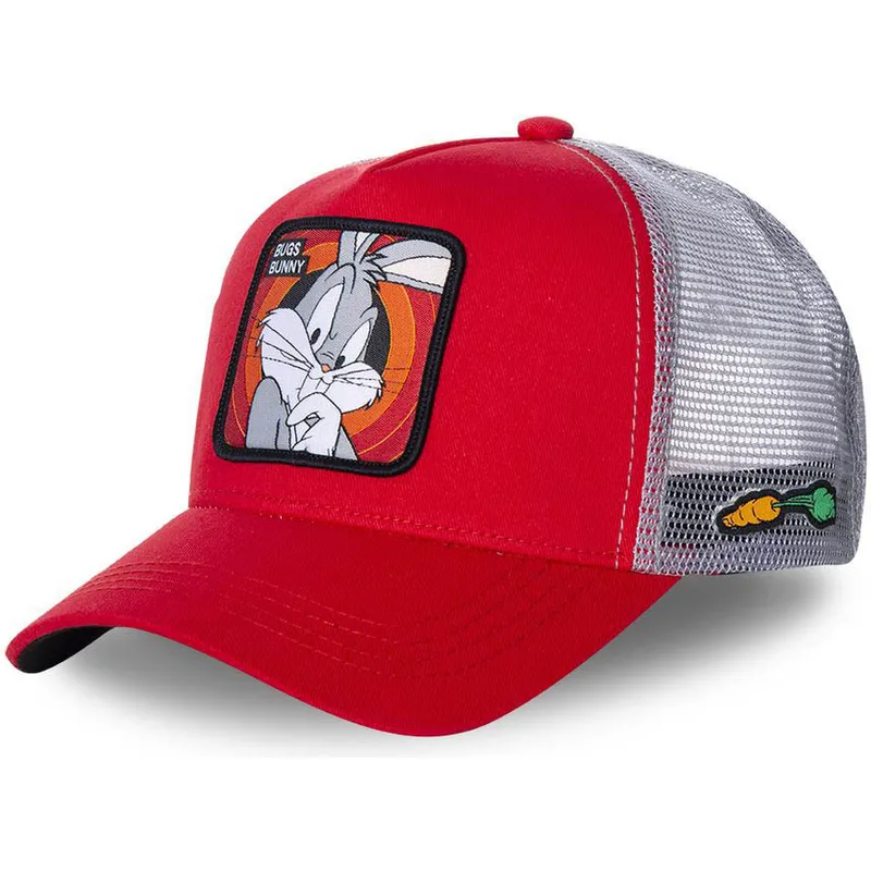 rote-trucker-kappe-bugs-bunny-bug1-looney-tunes-von-capslab