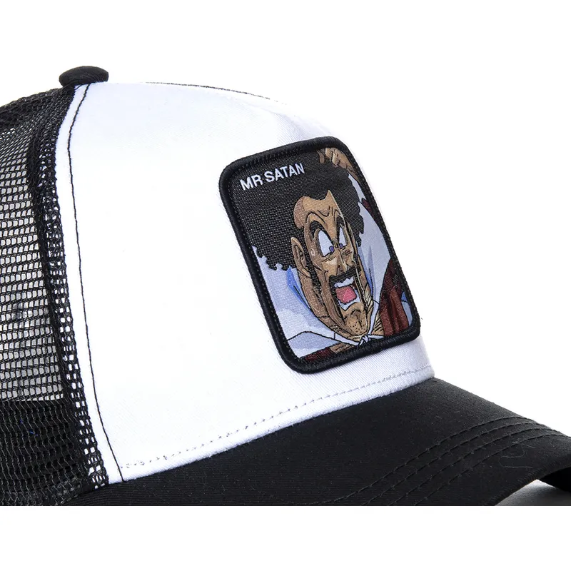 mutzen-gebogen-weiss-snapback-mr-satan-dragon-ball-von-capslab