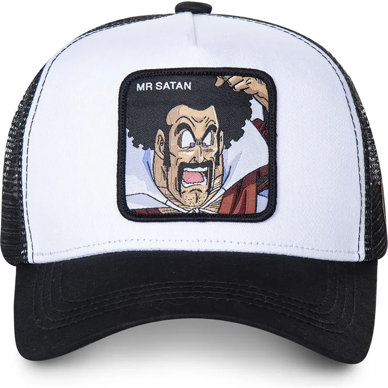 mutzen-gebogen-weiss-snapback-mr-satan-dragon-ball-von-capslab