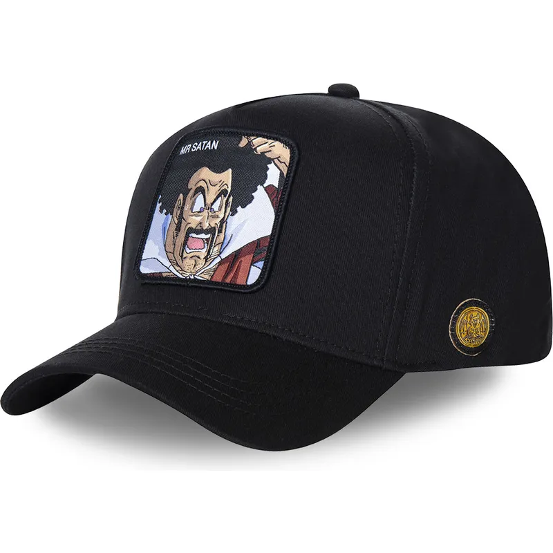 mutzen-gebogen-schwarz-snapback-mr-satan-dragon-ball-von-capslab