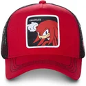 mutzen-gebogen-rot-snapback-knuckles-the-echidna-sonic-the-hedgehog-von-capslab