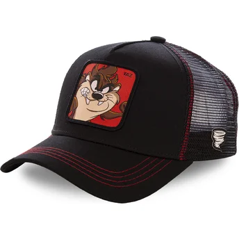 Mützen gebogen schwarz snapback Tasmanischer Teufel Looney Tunes von Capslab