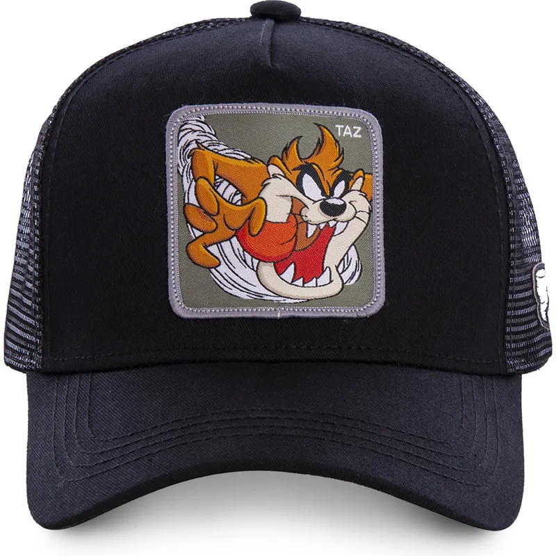 schwarze-trucker-cap-tasmanischer-teufel-taz3-looney-tunes-von-capslab
