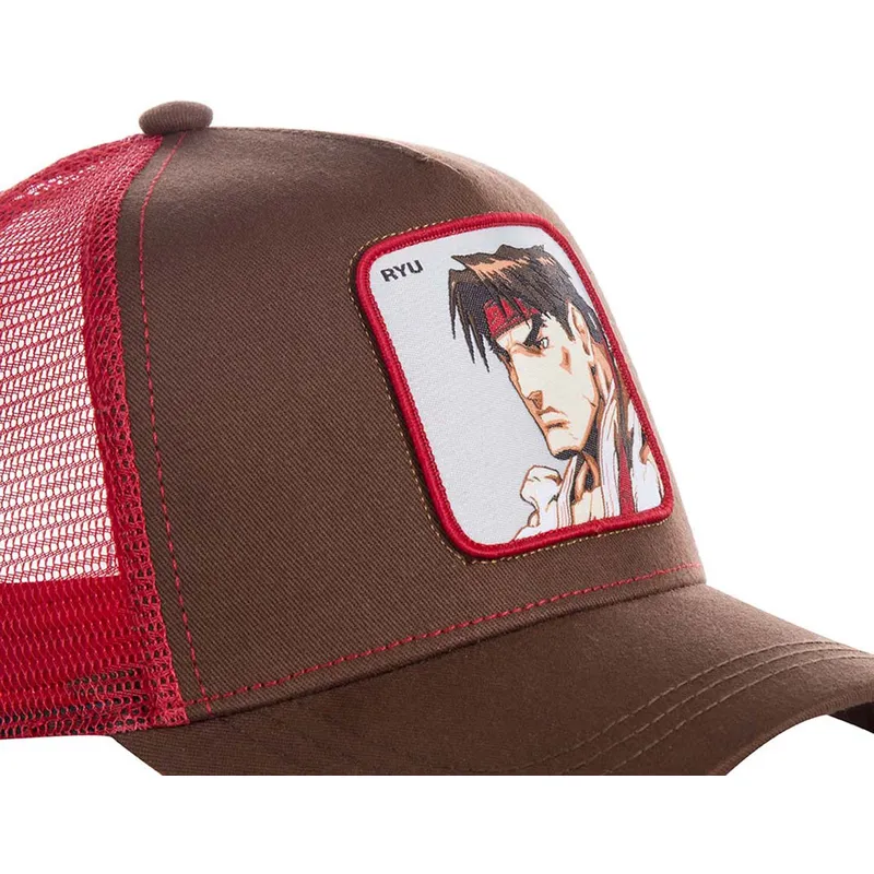 mutzen-gebogen-rot-snapback-ryu-street-fighter-von-capslab mutzen-gebogen-rot-snapback-ryu-street-fighter-von-capslab