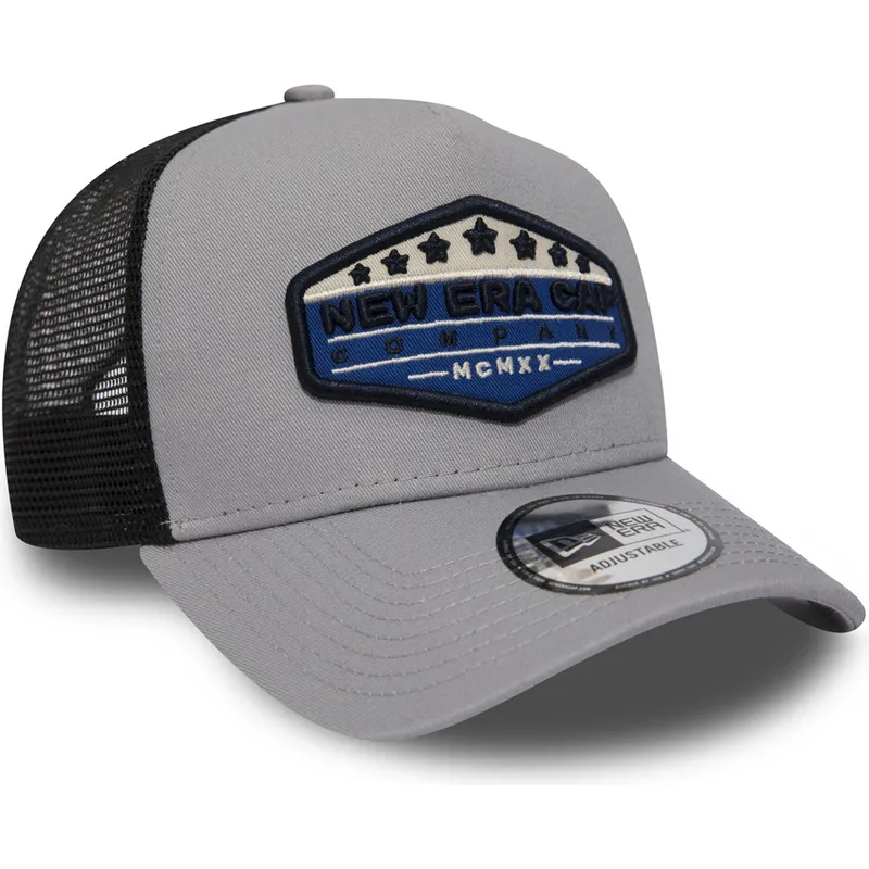 mutzen-gebogen-grau-snapback-a-frame-von-new-era mutzen-gebogen-grau-snapback-a-frame-von-new-era
