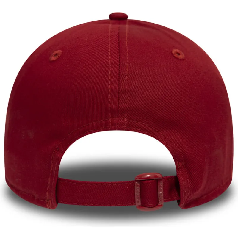 mutzen-gebogen-rot-verstellbares-band-negro-9forty-essential-der-new-york-yankees-mlb-von-new-era mutzen-gebogen-rot-verstellbares-band-negro-9forty-essential-der-new-york-yankees-mlb-von-new-era