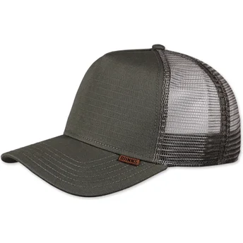 Mützen gebogen grün snapback M-Ribstop von Djinns
