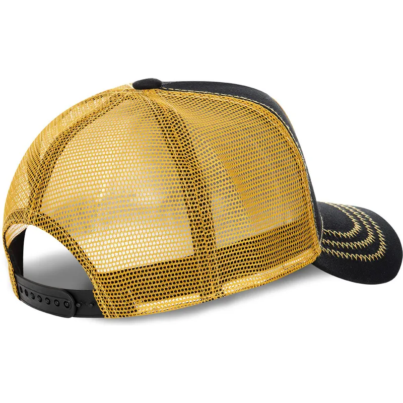 trucker-cap-schwarz-und-gelb-son-gohan-super-saiyan-2-dbzsup-dragon-ball-von-capslab