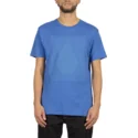t-shirt-a-manche-courte-bleu-ripple-true-blue-volcom