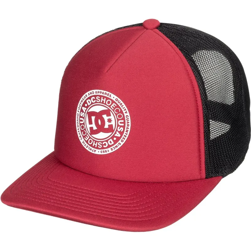 mutzen-gebogen-rot-snapback-von-dc-shoes