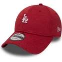 mutzen-gebogen-rot-verstellbares-band-9forty-shadow-tech-der-los-angeles-dodgers-mlb-von-new-era
