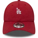 mutzen-gebogen-rot-verstellbares-band-9forty-shadow-tech-der-los-angeles-dodgers-mlb-von-new-era