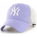 mutzen-gebogen-violett-snapback-lavanda-mvp-flagship-der-new-york-yankees-mlb-von-47-brand