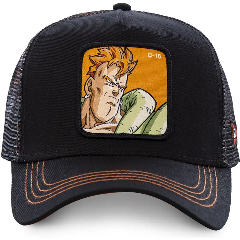 mutzen-gebogen-schwarz-snapback-c-16-dragon-ball-von-capslab mutzen-gebogen-schwarz-snapback-c-16-dragon-ball-von-capslab