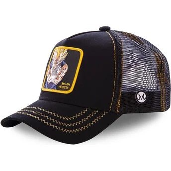 Mützen gebogen schwarz snapback Majin MV2 Vegeta Dragon Ball von Capslab